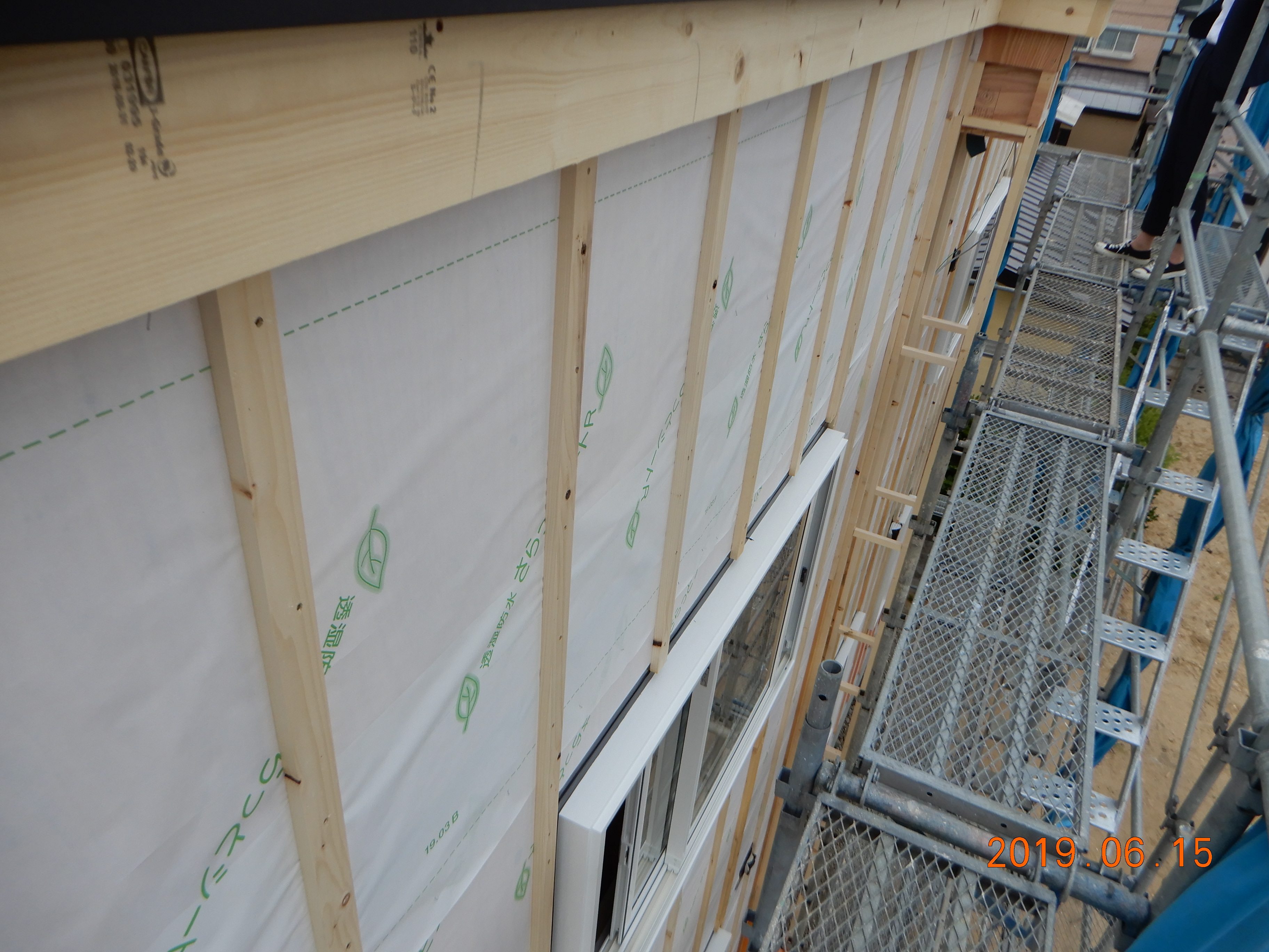 防湿シート 壁 シングル 基礎 施工方法 養生シート 気密シート 10本